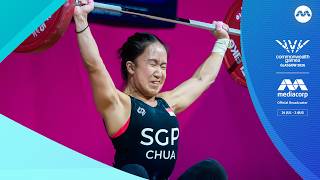 Singapore's Jiin Linn Chua gets top-6 finish with 168kg lift in 53kg final | Commonwealth Games 2026 Singapore's Jiin Linn Chua gets top-6 finish with 168kg lift in 53kg final | Commonwealth Games 2026