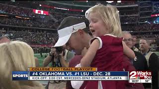 Oklahoma to face #1 LSU in College Football Playoff