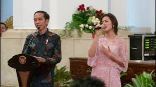 Raisa nyanyi 'Lagu INDONESIA PUSAKA'