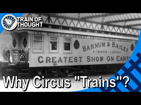 Why the Circus travelled by train - Circus Trains