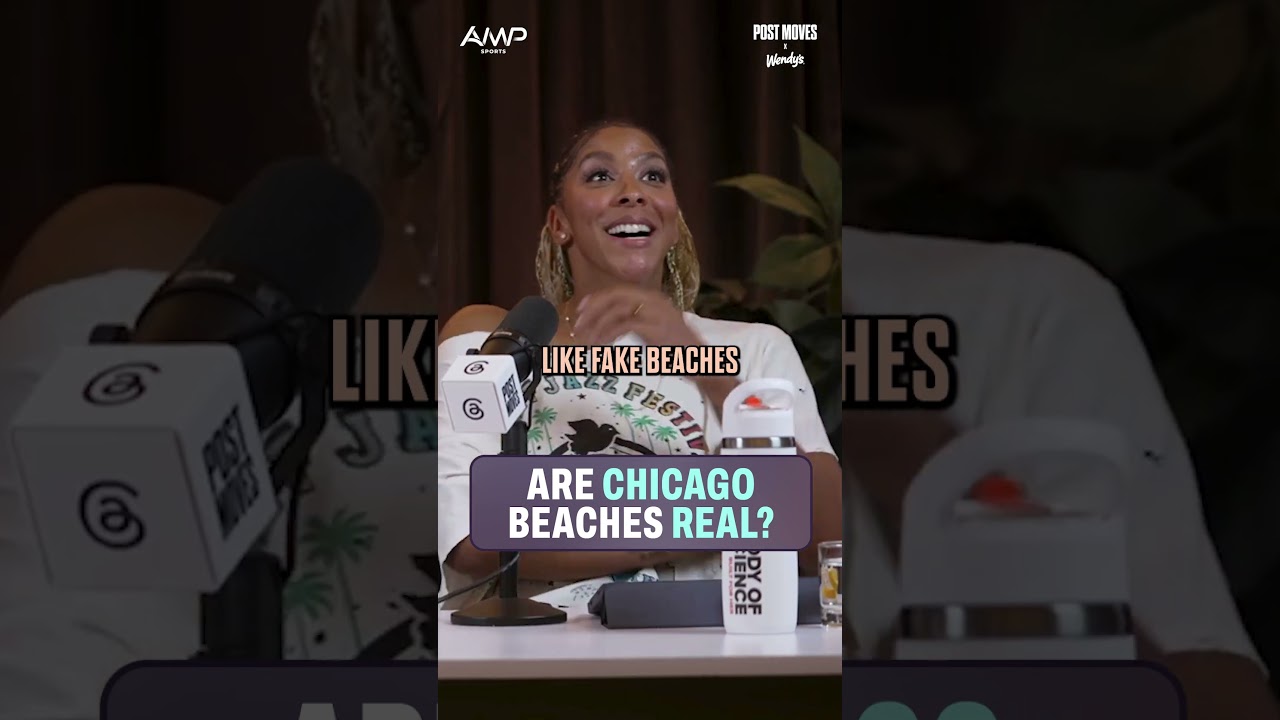 Aliyah Boston really had to call Chicago out for having fake beaches 🤣 @Wendys #Wendyspartner