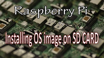 Installing Raspberry Pi operating system on SD card [4K]