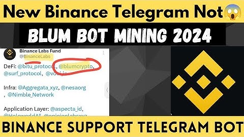 New binance Telegram Bot | Blum Airdrop | Blum Crypto Airdrop Guide | Blum Crypto Free Mining Guide