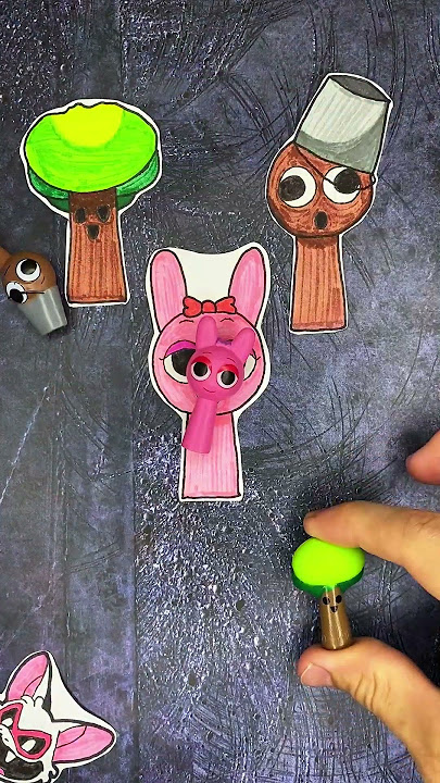 Help find 1 SRPUNKI Pinki bo #incrediboxsprunki #pinki #trending