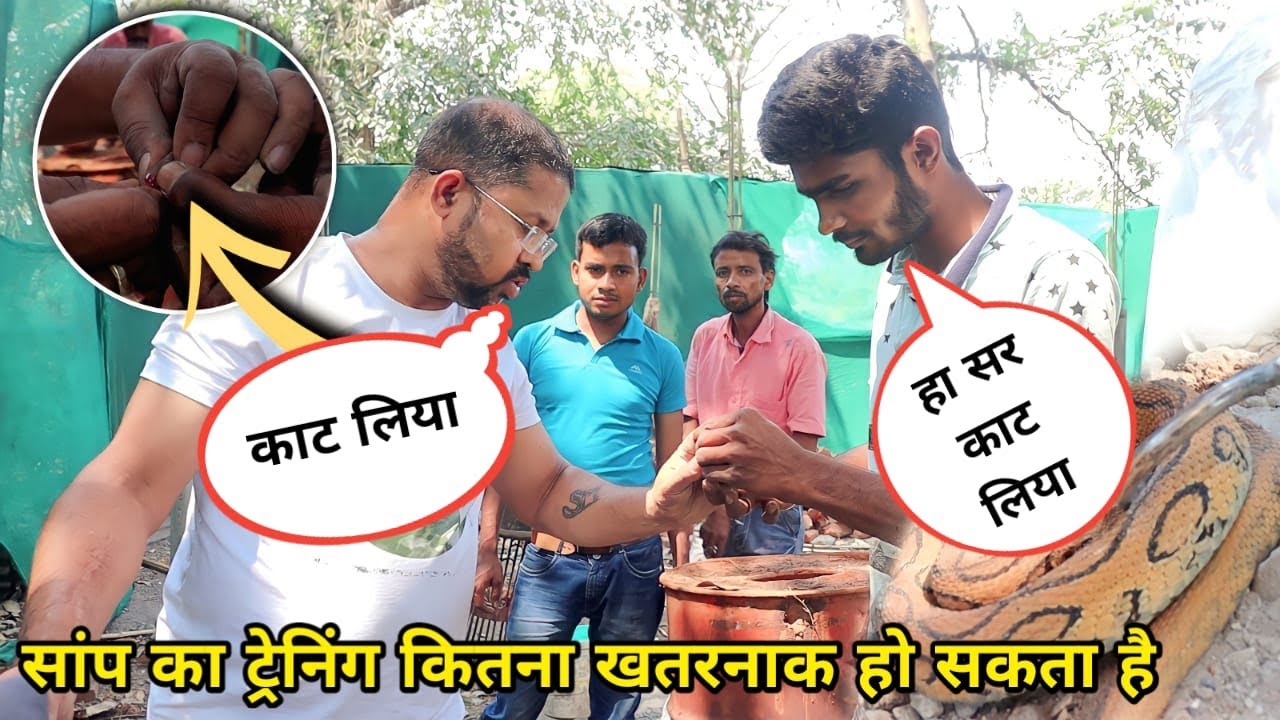 बापी दा के ट्रेंगिंग मै युवक को काटा जररिला सांप ! आगे जो हुआ आप ही देखें