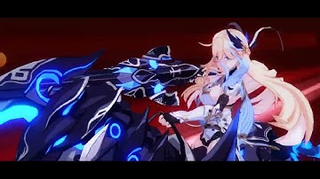 [HI3rd] PE Dudu vs Aponia in v5.7 Elysian Realm Deep Sequence Abstinence Clear Time 00:58