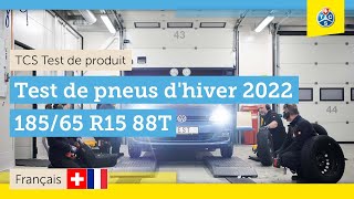 Test de pneus hiver (2022) de la dimension la plus vendue 185/65 R15 88T