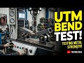 ​Watch Metal BREAK! 💥 UTM Bend Test ll Learn material testing #youtube  #engineering