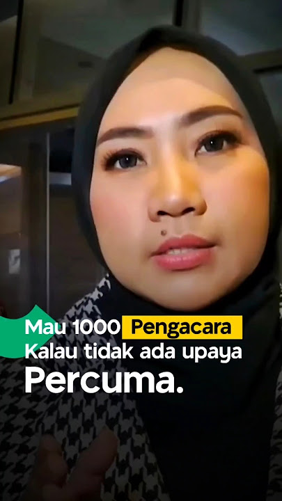 mau 1 juta pengacara kalau tidak ada upaya ya percuma #putrimayarumanti #pegisetiawan #kasusvina