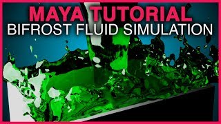 Maya Tutorial: Bifrost Fluid Simulation Basics