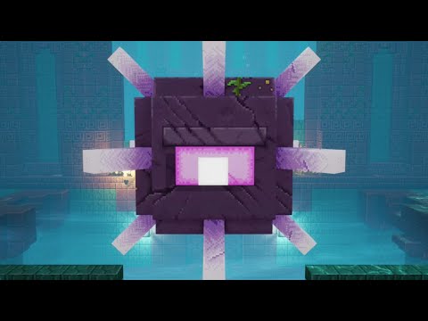 Minecraft Dungeons Ancient Guardian Boss - YouTube