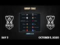 Worlds 2020 | Group Stage: Day 3 (Live-View #5)