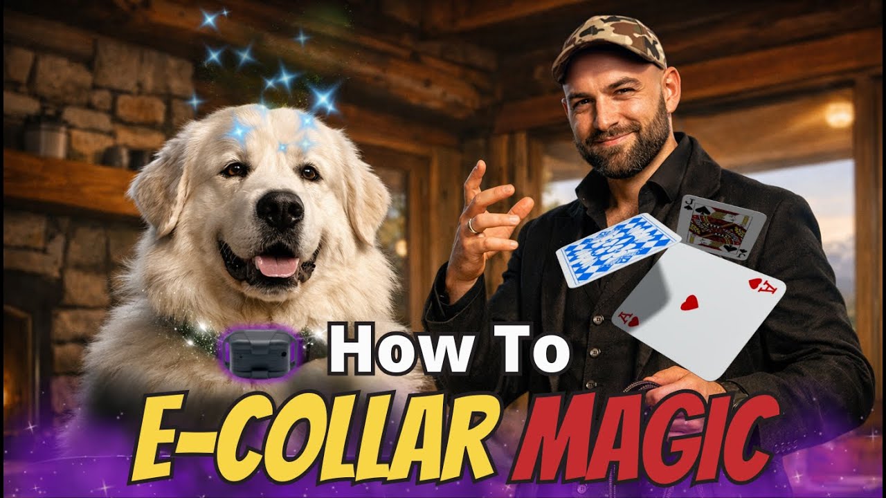 The E-Collar Method That Makes Dog Training Easy