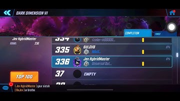 MSF MAIN Dark Dimension 6 Node 1 Attack 1-4 Complete