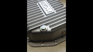 B&M A727 Torqueflite cast aluminum +4qt trans pan by hotrodparker 1,295 views 7 years ago 5 minutes, 28 seconds