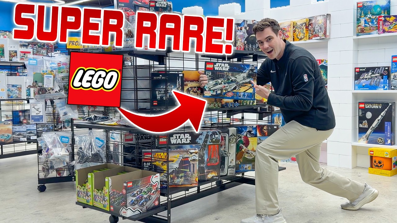 My RAREST LEGO Star Wars Find Ever? (MandR Vlog)