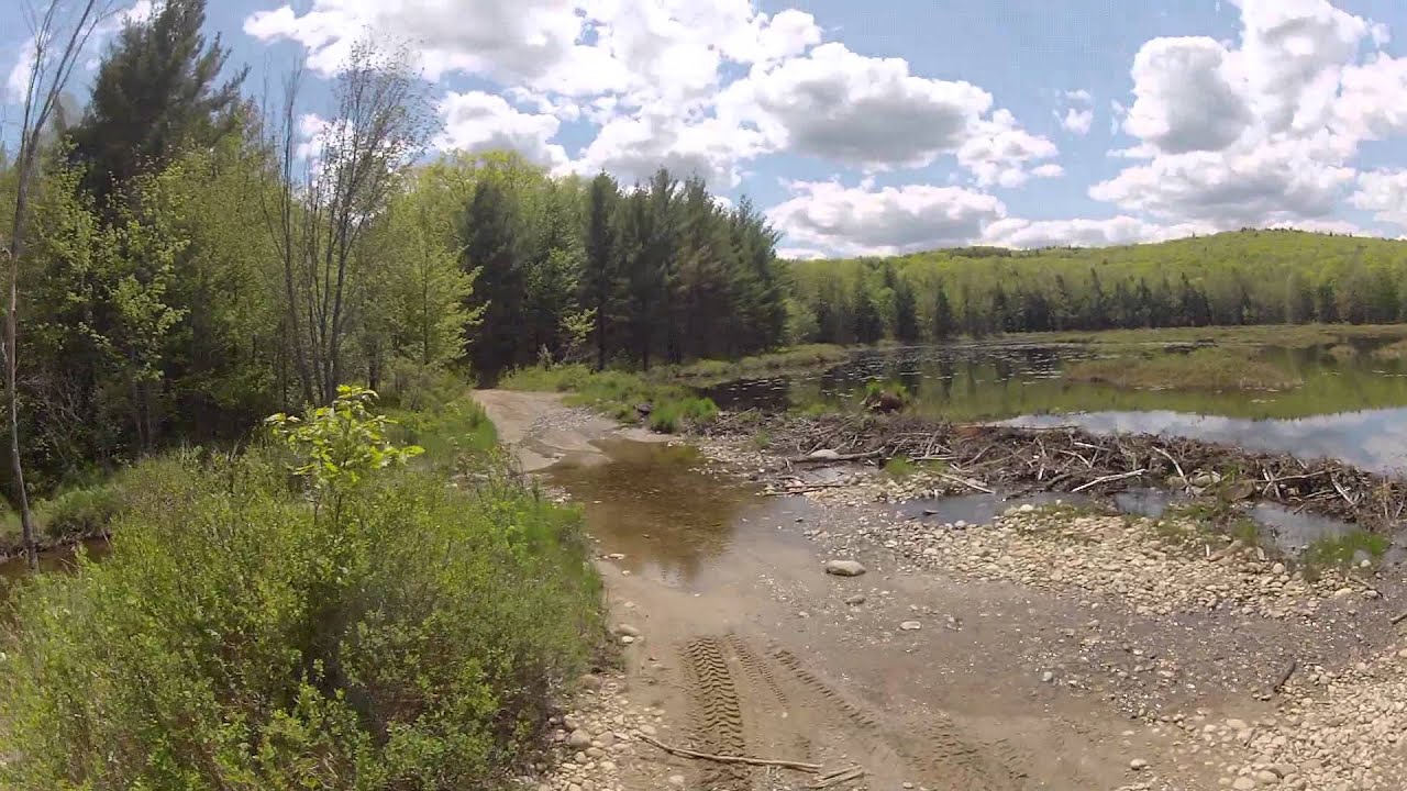 A New Bridge at Ferrin Pond YouTube