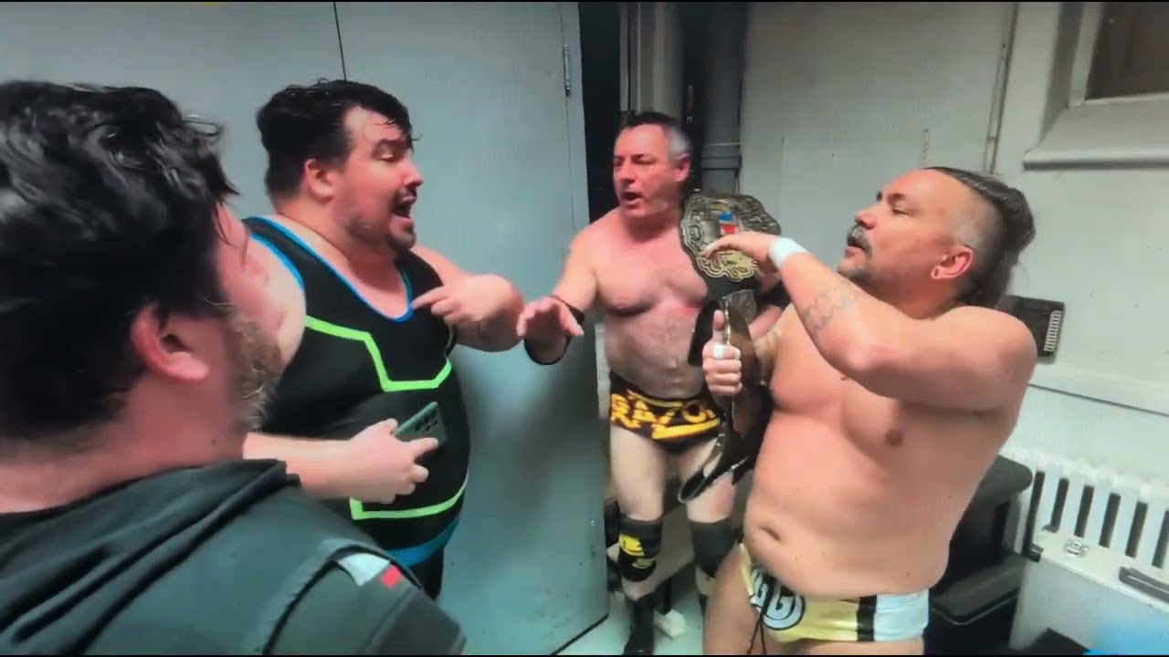 la FCL en back stage du show du 8 Mars 2025