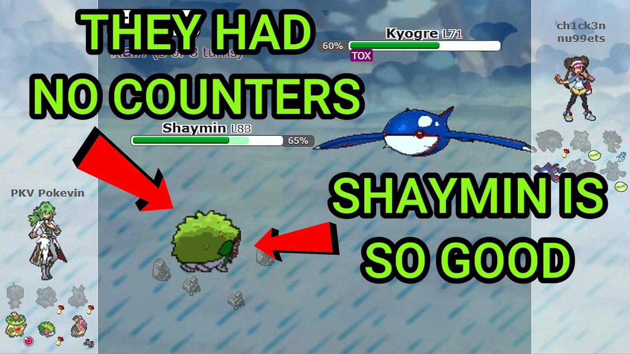 Shaymin Is UNSTOPPABLE! (Pokemon Showdown Random Battles) (High