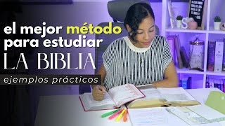 This is how you should STUDY the BIBLE! The best Bible study method + practical examples
