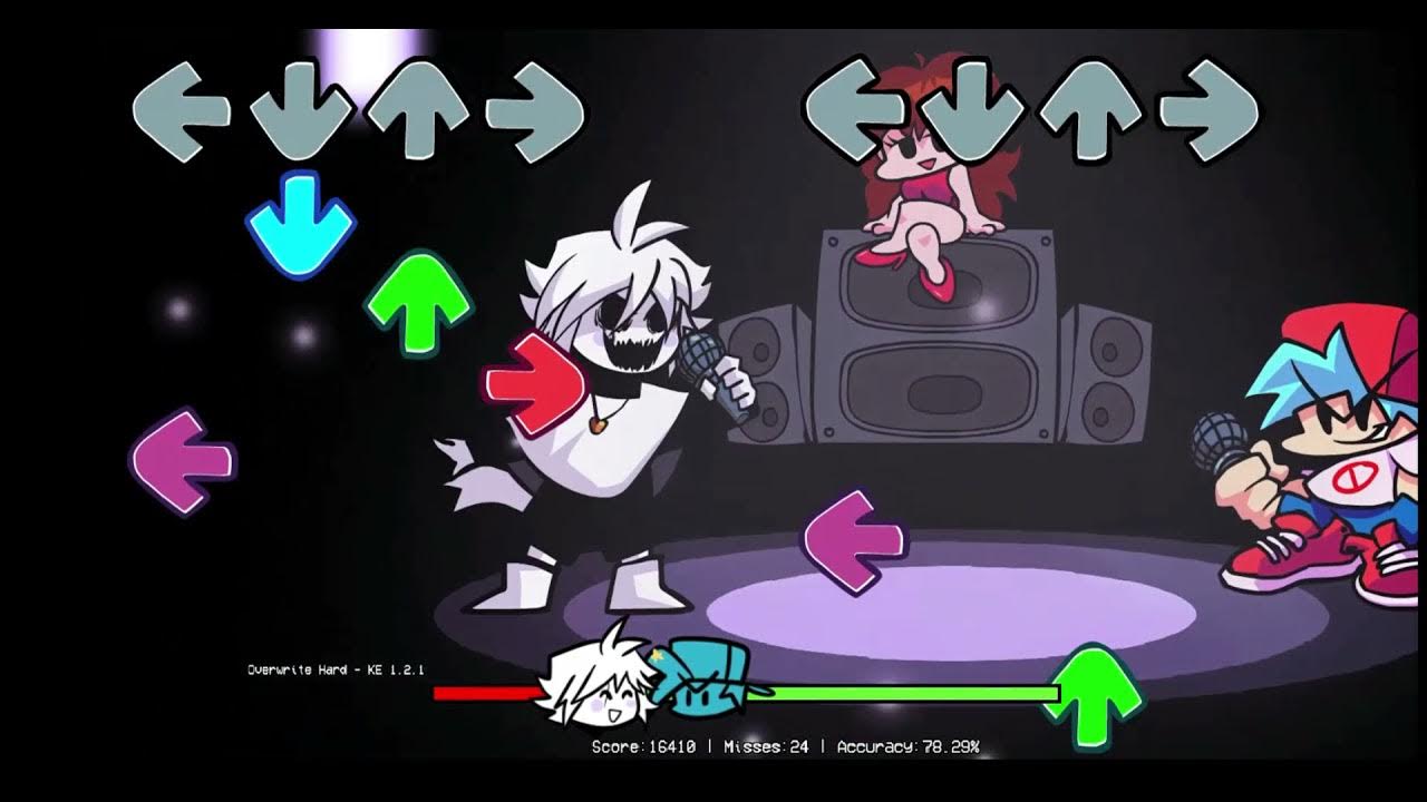 Overwrite XTale Friday Night Funkin (Mod) Hard mode YouTube