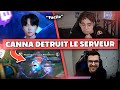 Kc canna dtruit le serveur euw  best of lol 654 ractions