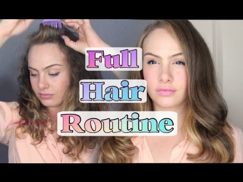 How to Style CURLY/FRIZZY Hair - YouTube