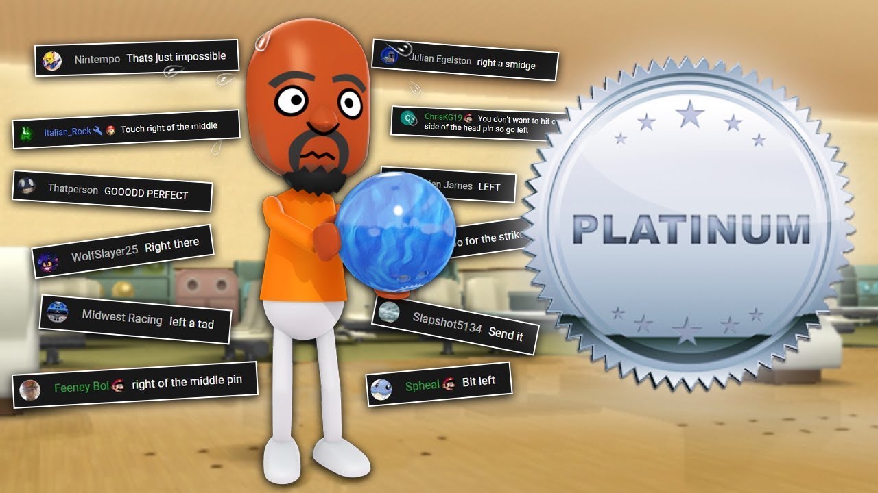 Can My Chat Help Me Get a Wii Sports Bowling Platinum Medal?