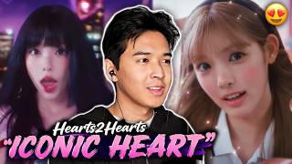 Hearts2Hearts - 'ICONIC HEART' [MV] REACTION | ANIME AESTHETIC!