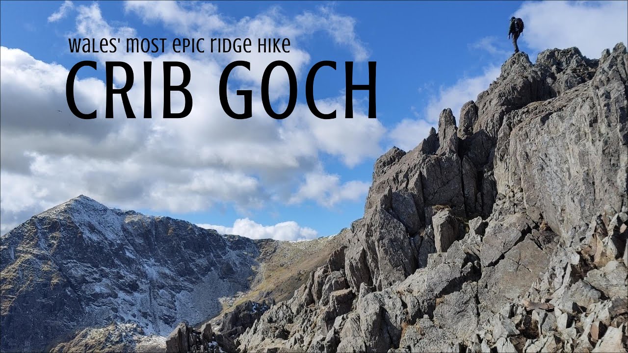 Not for the Faint-Hearted - Crib Goch winter scramble. Knife - Edge Ridge,  Nonstop Views & Exposure