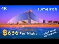 $636 Per Night! Luxury Jumeirah Beach Hotel Full Review - 4K