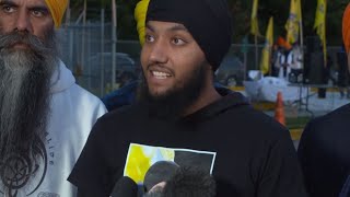 Son of killed Canadian Sikh leader Hardeep Singh Nijjar speaks