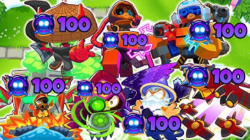 Can I Get ALL MAX Level 100 Paragons In 1 Game? (Bloons TD 6)