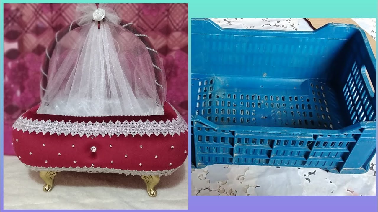 💡إعادة تدوير صندوق الخضر إلى مشروع الصناديق التركية🇹🇷لعرائس2021 بكل التفاصيل والنصائح مع💰أسعار البيع