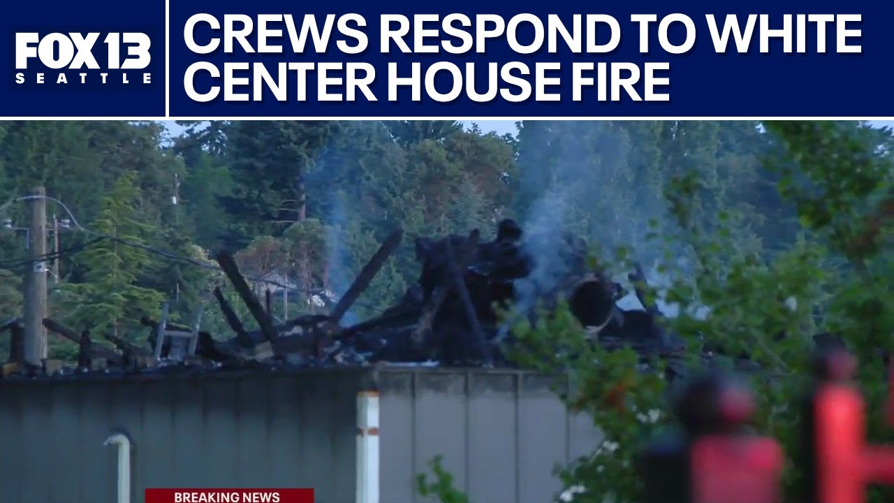 Crews respond to house fire in White Center, WA - YouTube