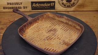 SAving a rusty cast iron steak skillet.