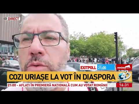 ALEGERI EUROPARLAMENTARE 2019. Cozi uriașe la secțiile de votare din Diaspora. La Londra, buletine