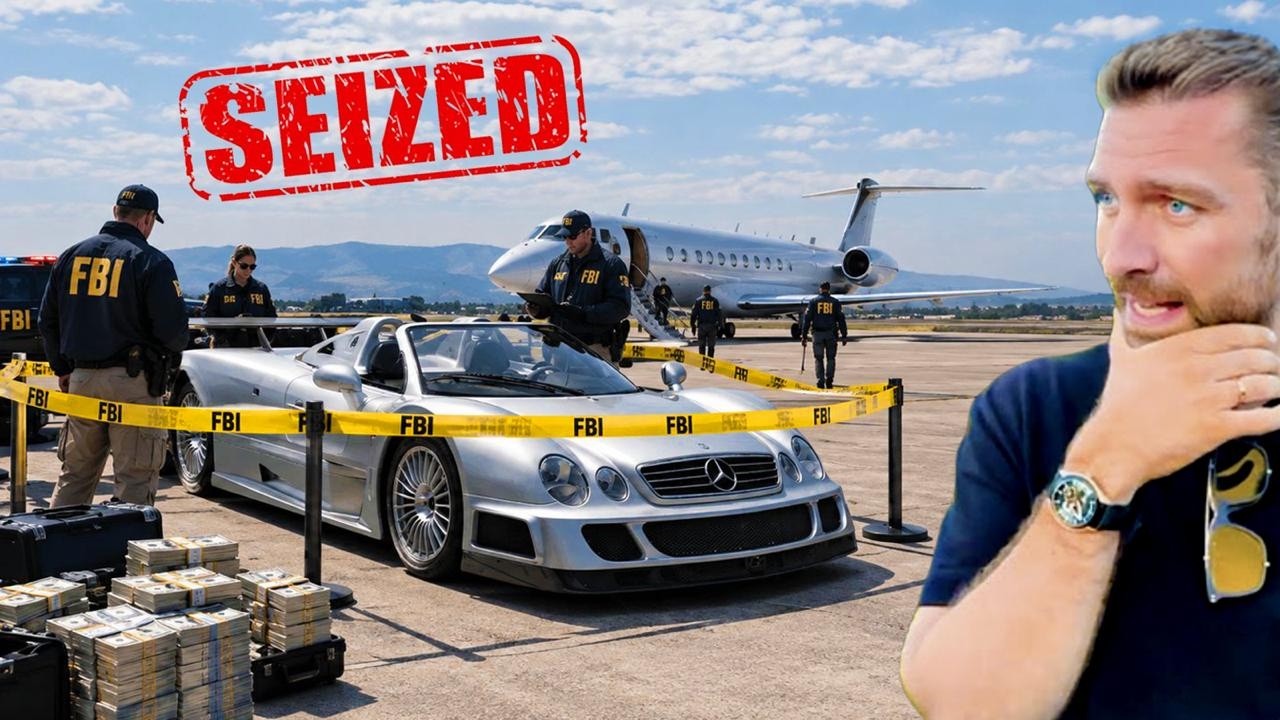 THE $13,000,000 MERCEDES CLK GTR SEIZED BY THE FBI