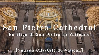 【Vatican2024】San Pietro Cathedral/Basilica di San Pietro in Vaticano/DJI Osmo Pocket 3/Walking Tour