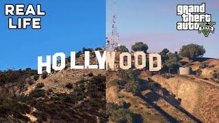 GTA V Locations in Real Life | Los Santos