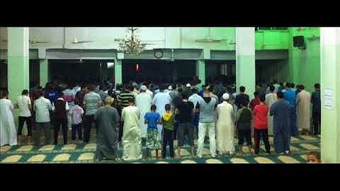 صلاة العشاء من مسجد ساكن الجرن الشيخ ابراهيم مأمون مقدمه من تسجيلات عامر للقران الكريم