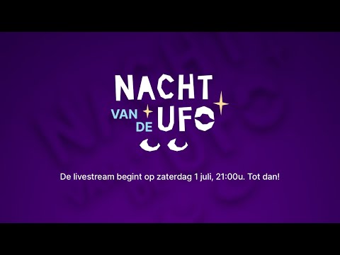 Nacht van de UFO - Livestream 2023