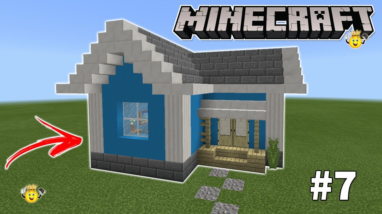 Como fazer uma casa bonita no minecraft 1.18 (Rápido e Fácil) #minecra
