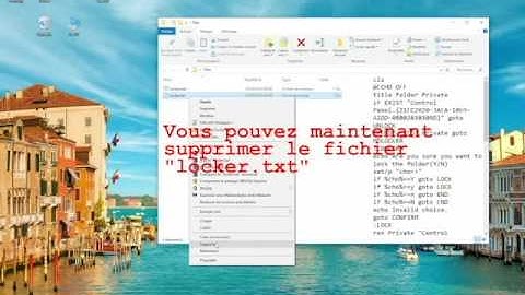 Comment créer un dossier protégé par un mot de passe ? Tuto #1