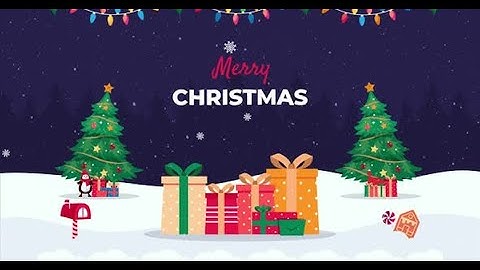 Merry Christmas 2024 Wish | Motion Graphics template - Envato elements