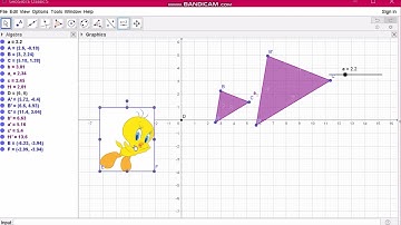 How to show Symmetry of shapes by GeoGebra | tutorial | applet construction