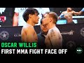 Oscar Willis (MacLife reporter) Face Off ahead of MMA debut; Receives message from Teddy Atlas