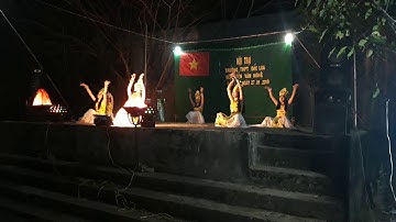 Múa đất nước lời ru - Chi đoàn 12A3 hội trại trường THPT Đắc Lua 2018-2019