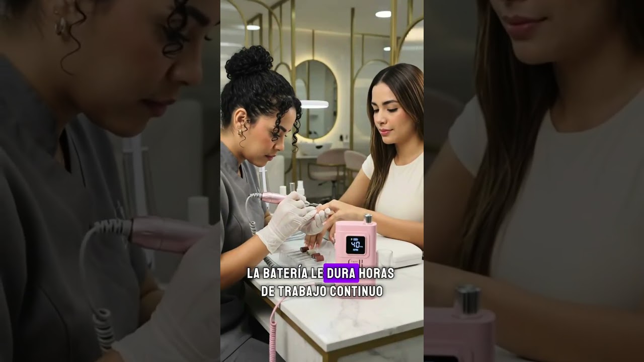 Video: Kit Profesional de Lima Eléctrica Pruk 40000 RPM