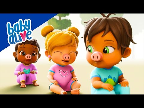 Bebek Bakma Oyunu 🐽 Baby Alive Türkçe 🌈 Çocuklar İçin Çizgi Filmler 💕